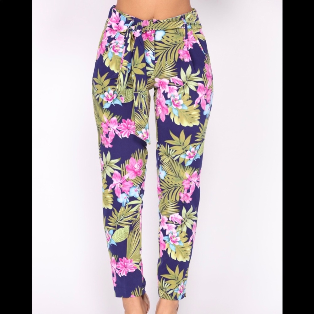 Fashion Nova Floral Pants